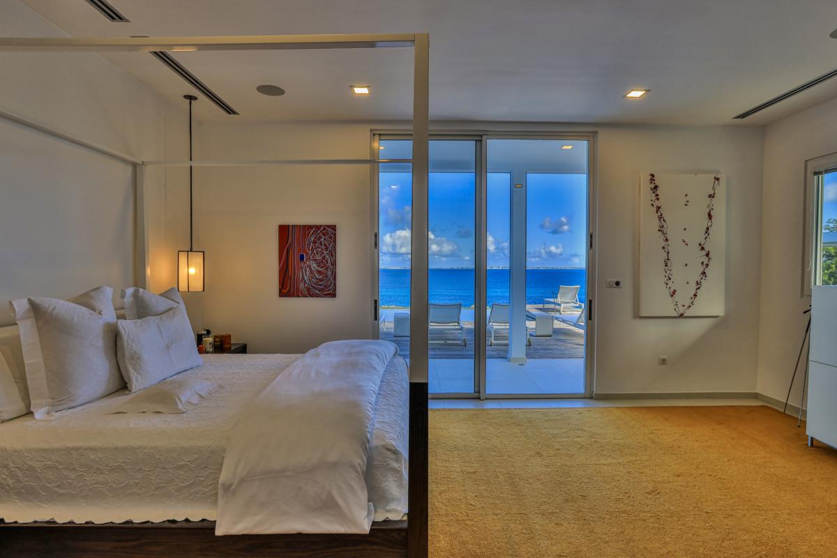 A louer villa Saint Martin Terres Basses - Villa 5 chambres - La Falaise aux oiseaux - piscine - jacuzzi - vue mer (22)